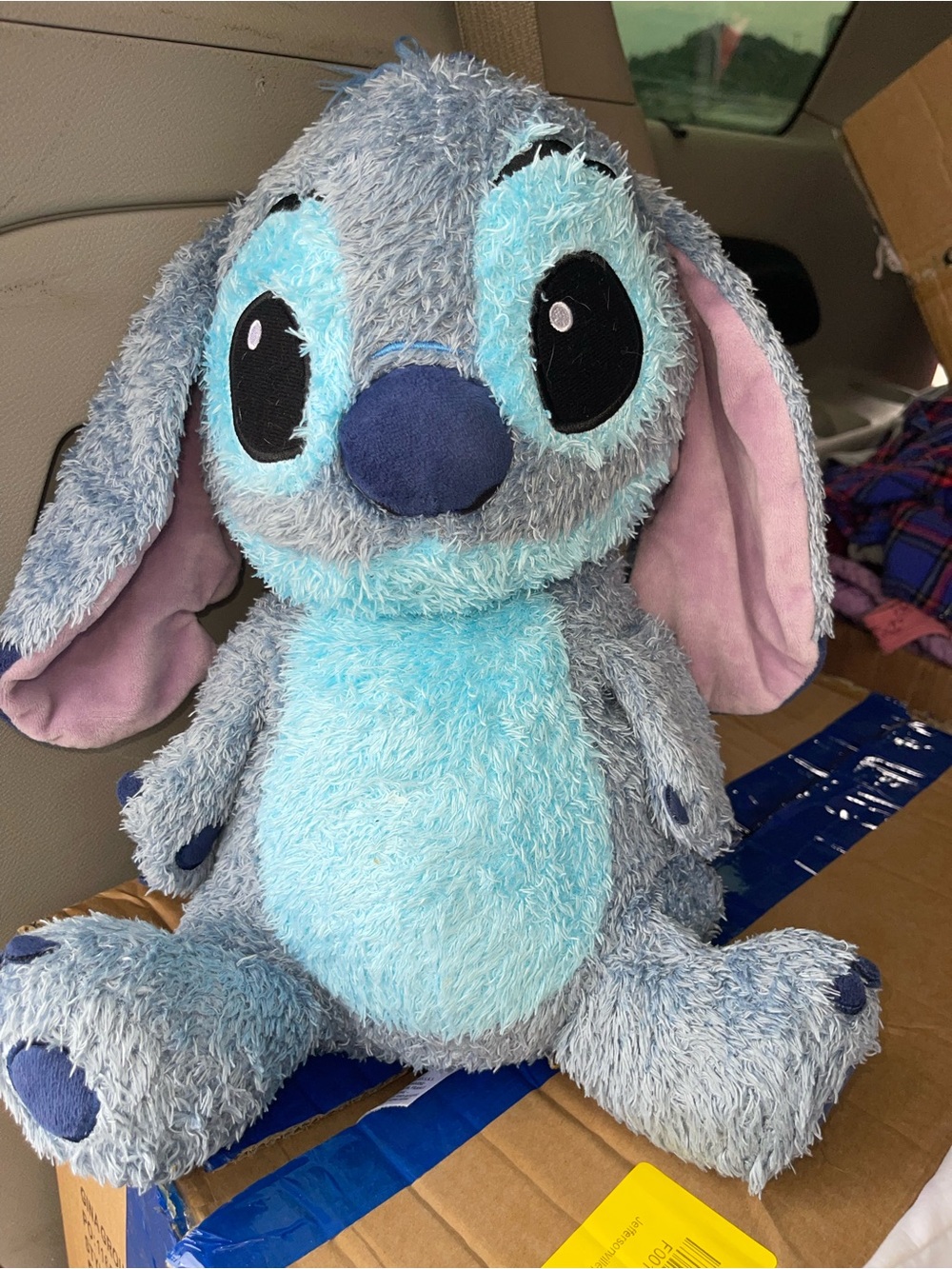 Disney Parks Exclusive Weighted Stitch Plush Toy